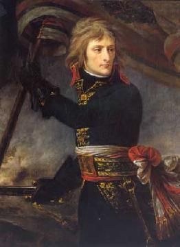 Bonaparte au pont d'Arcole - par Antoine-Jean GROS 1801 (Musée Fabre)