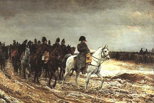 1814, Campagne de France - par Jean-Louis-Ernest MEISSONIER 1864 (Musée d'Orsay)