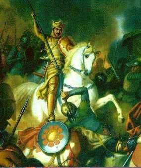 Eudes, défendant Paris des Normands