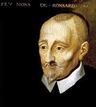 Pierre de Ronsard - peinture de l'Ecole de Blois - XVIe siècle