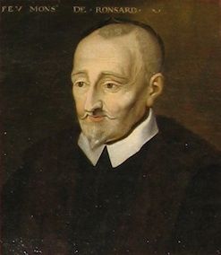 Portrait de Pierre de Ronsard, huile sur toile, Musée des Beaux-arts, Blois