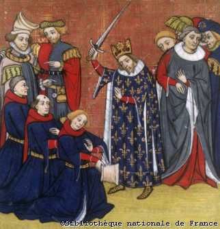 L'adoubement du chevalier