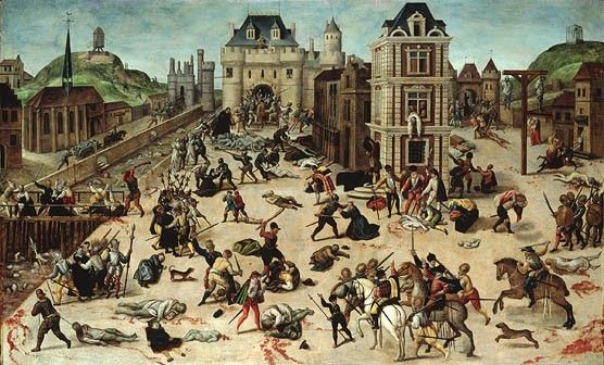 Le massacre de la Saint-Barthélemy