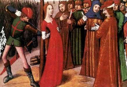 Jeanne d'Arc sur le bûcher