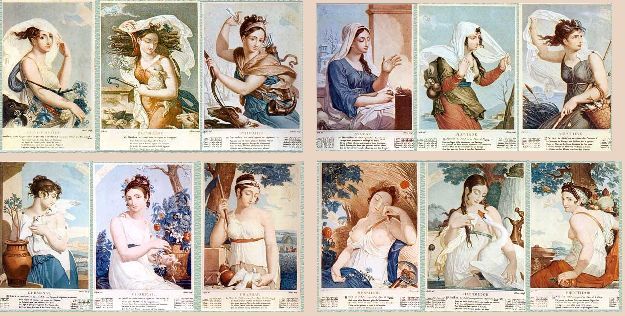 Les douze mois du calendrier républicain