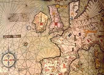 Carte de l'Europe de l'Ouest