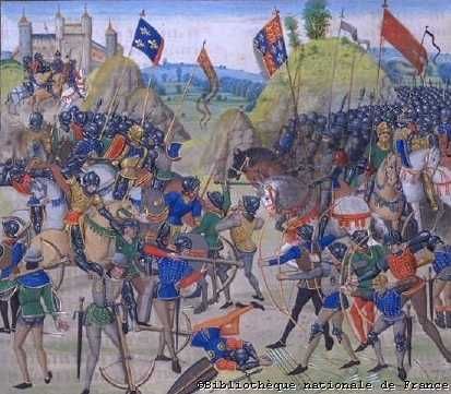 La bataille de Crécy (1346)