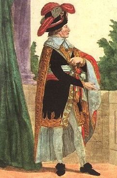 L'abbée Sieyès en costume de Directeur