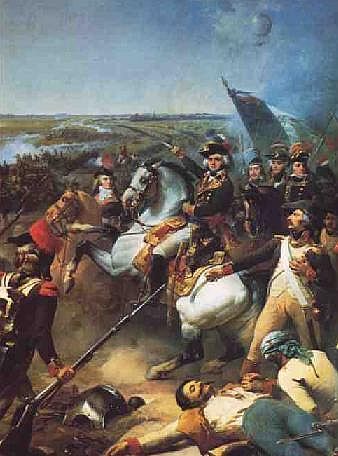 Bataille de Fleurus, 26 juin 1794 - par Jean-Baptiste MAUZAISSE 1835 (Musée national du château de Versailles)