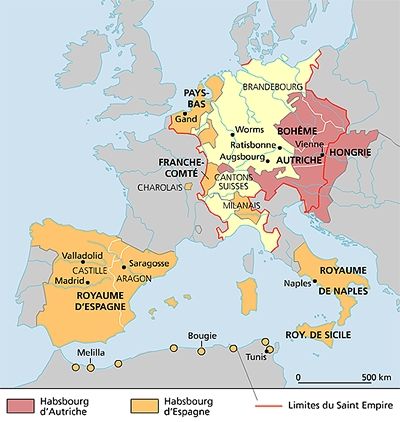 La France face aux possessions des Habsbourg