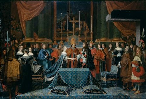 Le mariage de Louis XIV et de Marie-Thérèse