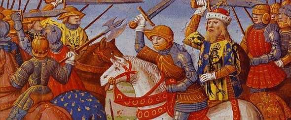 Charlemagne en campagne contre les Maures