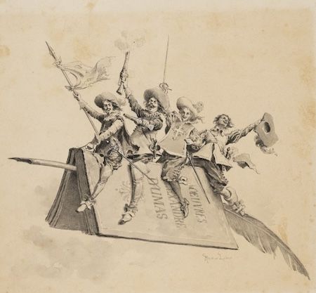 Les mousquetaires de Dumas
