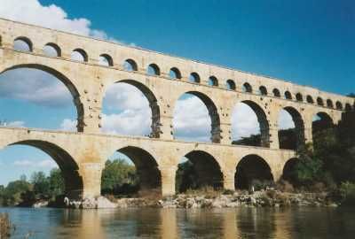 Le pont du Gard, aqueduc romain du Ier siècle