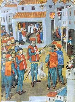 Les Vénitiens détournent la croisade vers Constantinople