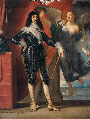 Louis XIII couronné par la Victoire