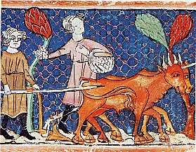 Labours et semailles, Escurial (Bibliothèque royale Espagne)