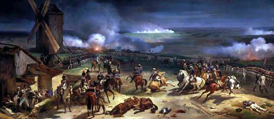La bataille de Valmy, 20 Septembre 1792 - par Jean-Baptiste MAUZAISSE 1835 (Musée Fabre)